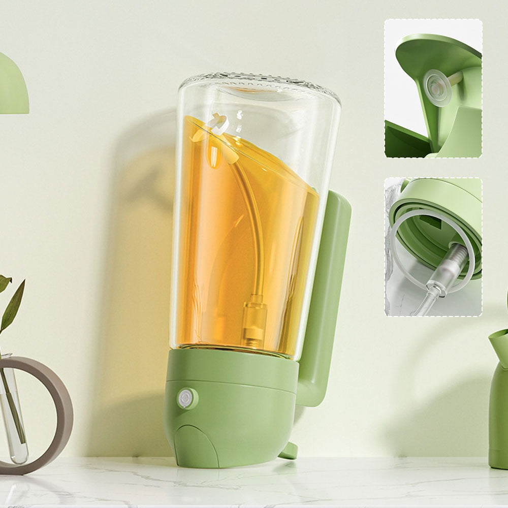 2-In-1 Oil Sprayer Bottle For Kitchen – Spray & Pour Dispenser For Cooking, Baking And BBQ