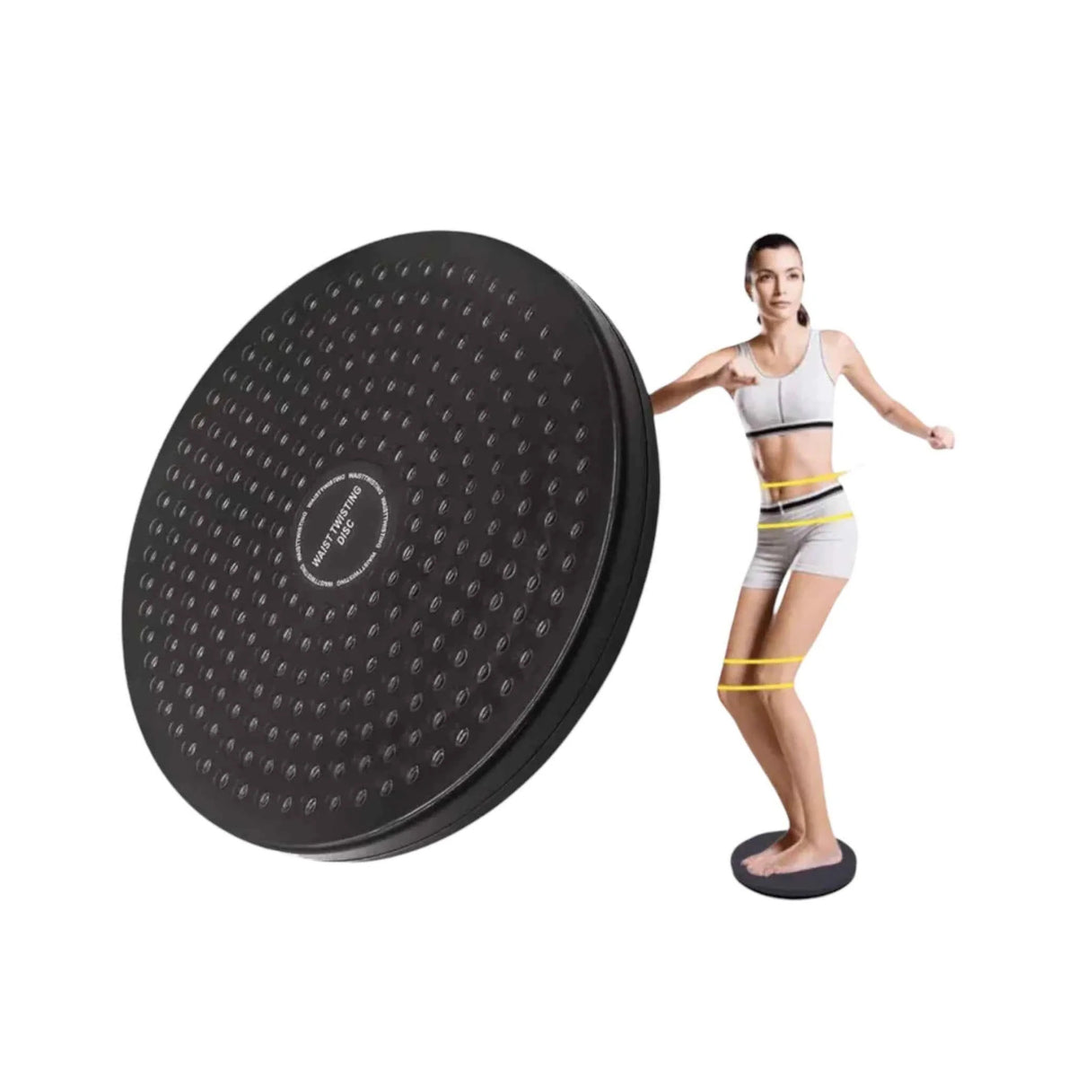 Twister Plate Disc Waist Twisting Exercise Tummy Twister Machine For Fitness & Home Workout