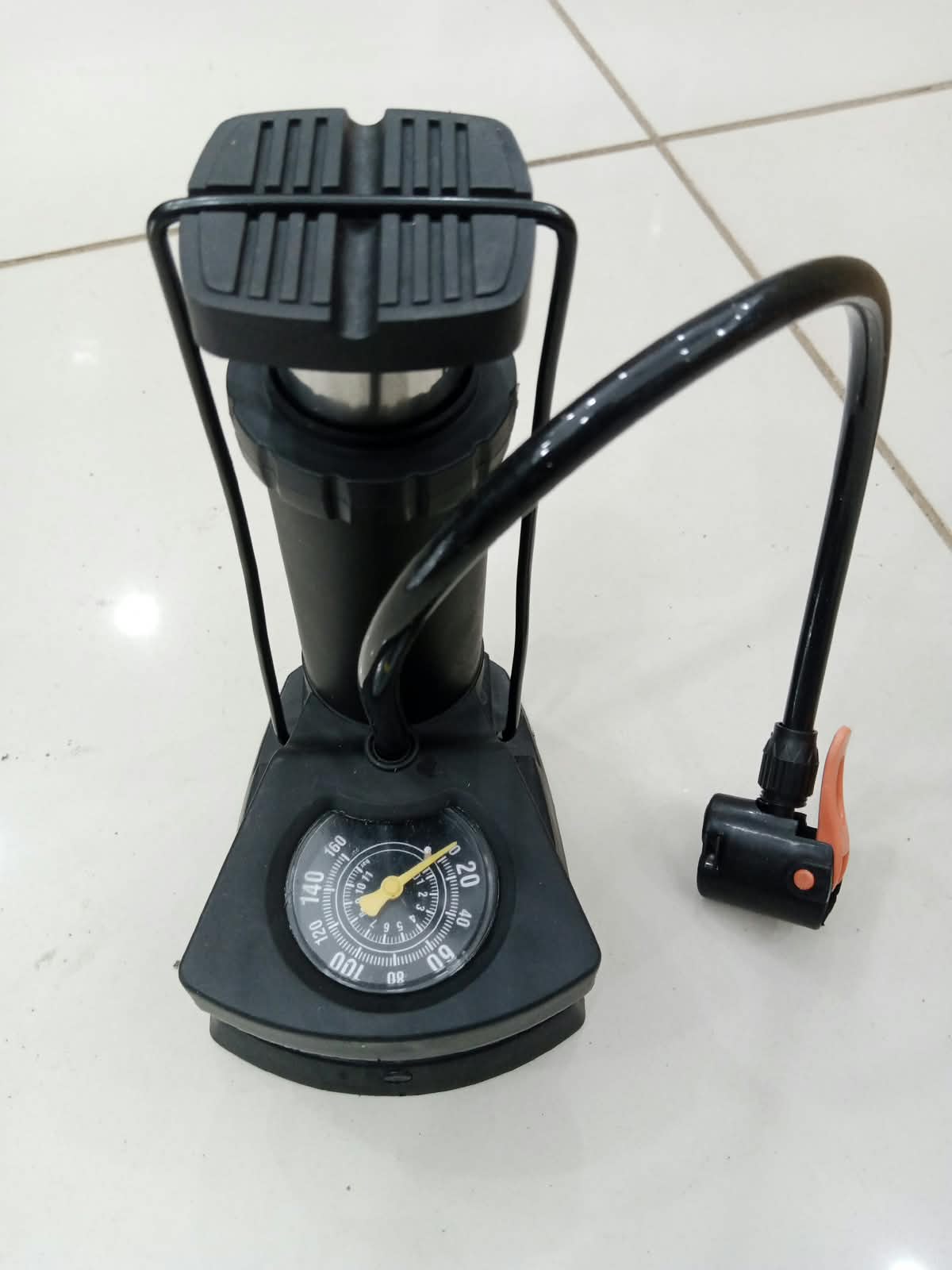 Professional Bicycle Air Pump With Pressure Gauge
