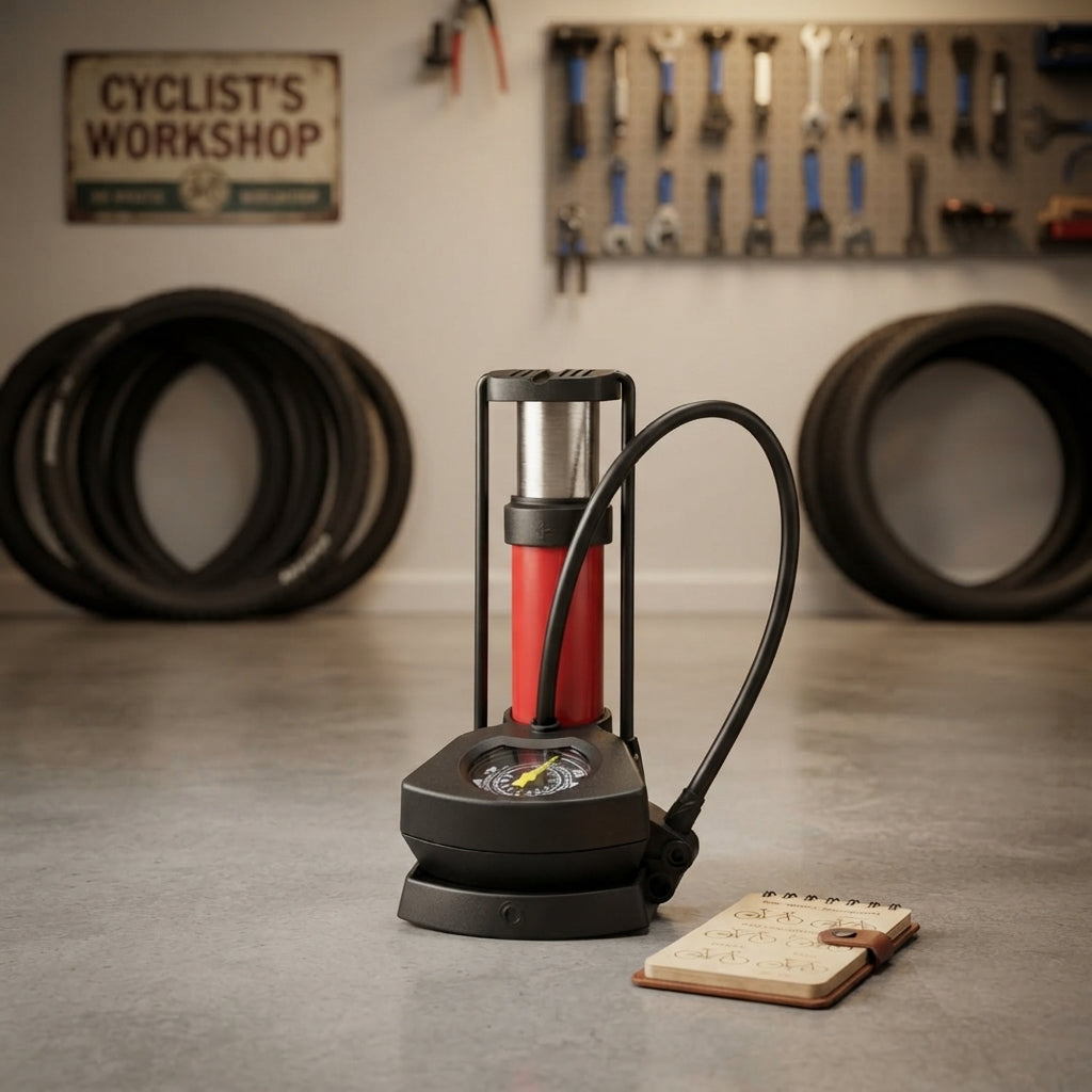 Professional Bicycle Air Pump With Pressure Gauge