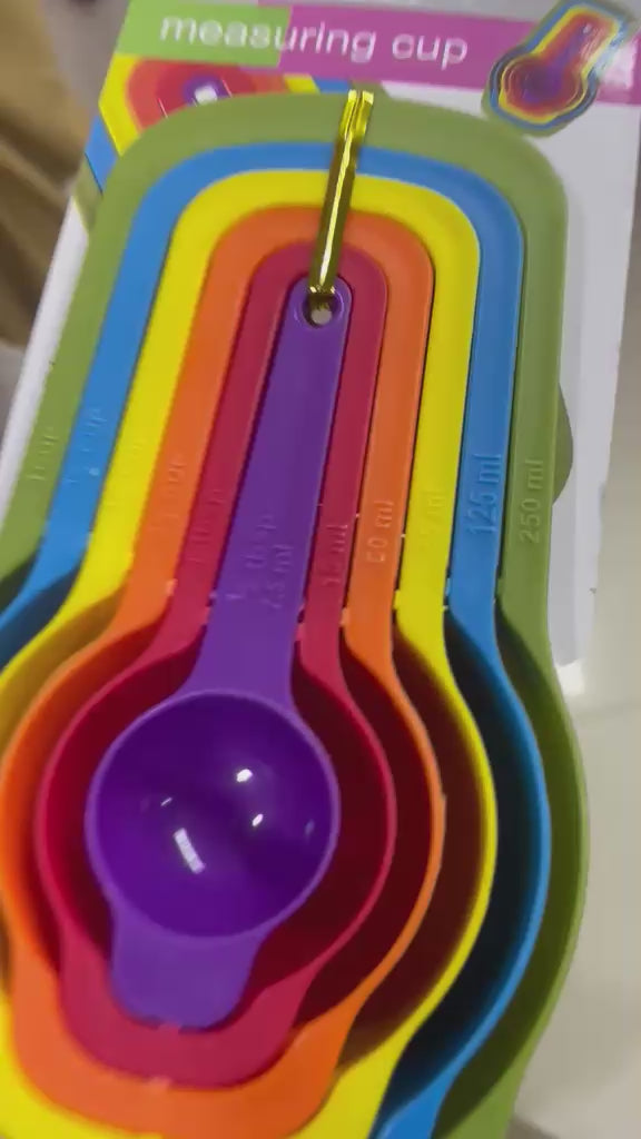 High Quality Measuring Spoon Set 6Pcs Measuring Cup And Spoon For Kitchen Baking And Cooking